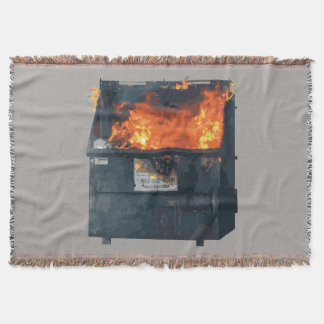 Dumpster Fire - rolig het röra Filt