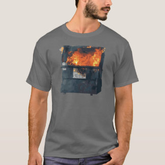 Dumpster Fire - rolig het röra T Shirt