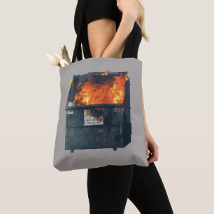 Dumpster Fire - rolig het röra Tygkasse