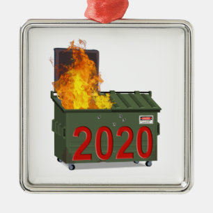Dumpstereld 2020 julgransprydnad metall