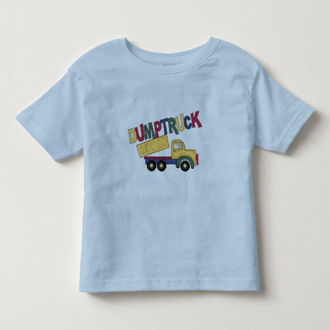 Dumptruckar, skjortor och presenter tröja (Framsida)