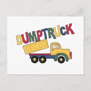Dumptruckar, skjortor och presenter vykort