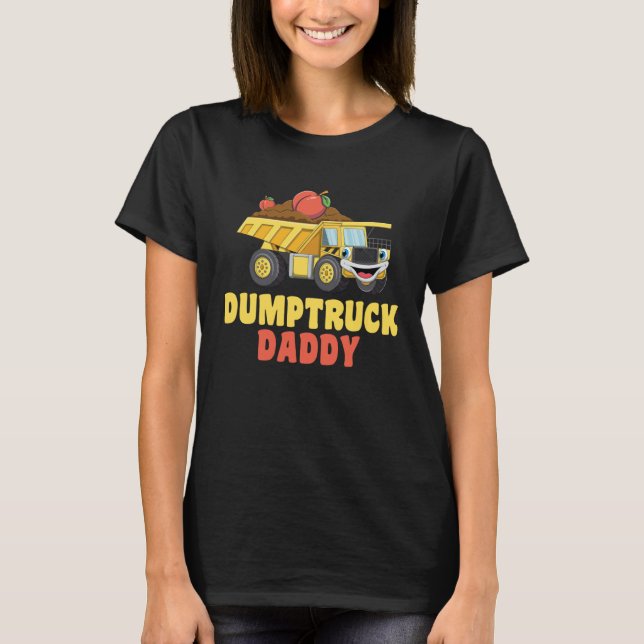 Dumptruckpappa T Shirt (Framsida)