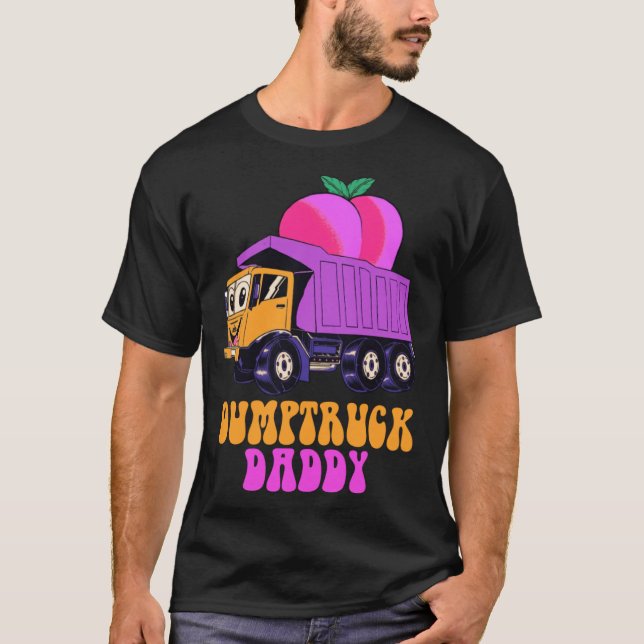 Dumptruckpappa T Shirt (Framsida)