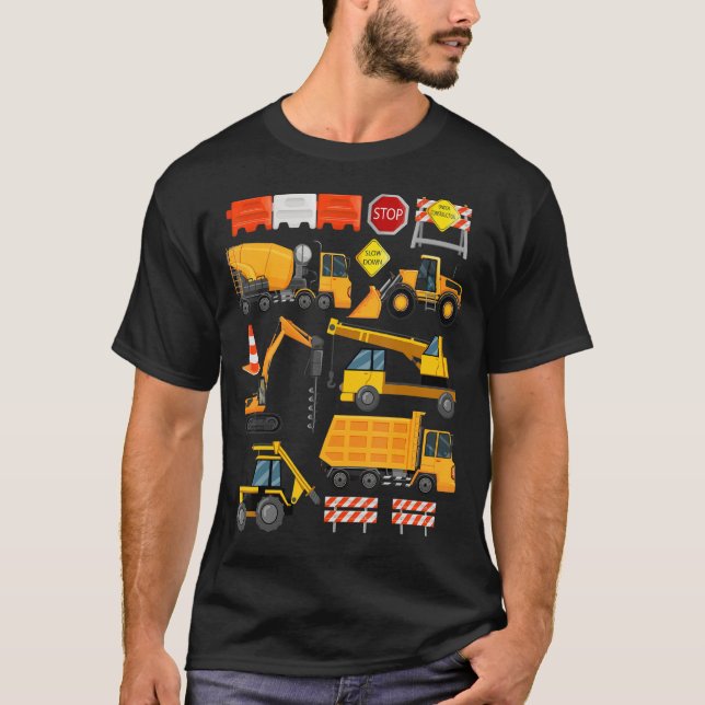 Dumptuck Constructi T Shirt (Framsida)