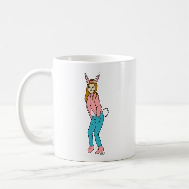 dumskalle kaffemugg (Vänster)