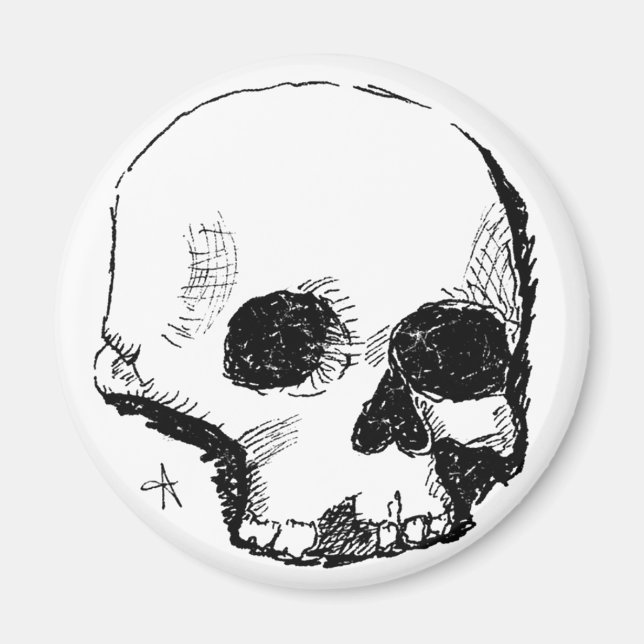 dumskalle magnet (Framsidan)