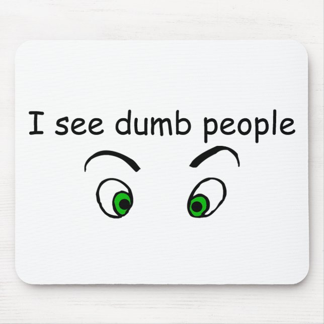 Dumt folk design Mousepad Musmatta (Framsidan)