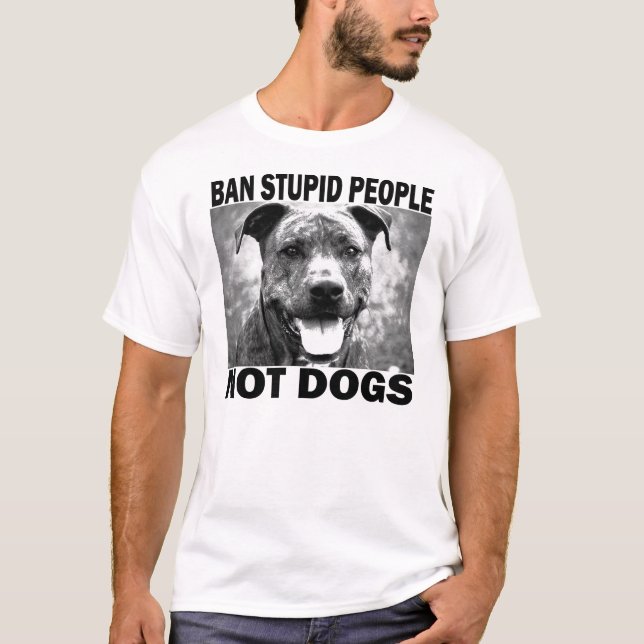 Dumt folk för förbud… tee (Framsida)