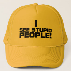 Dumt folk hatt keps