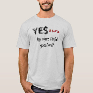 Dumt ifrågasätta tee