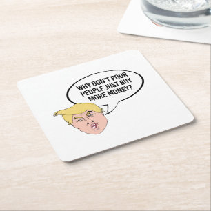 Dumt trumfcitationstecken - därför gör inte det underlägg papper kvadrat