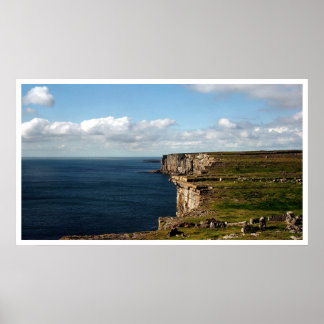 Dun Aengus klippor Poster