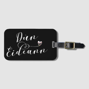 Dùn Èideann Flagga Heart, Edinburgh Bagagebricka