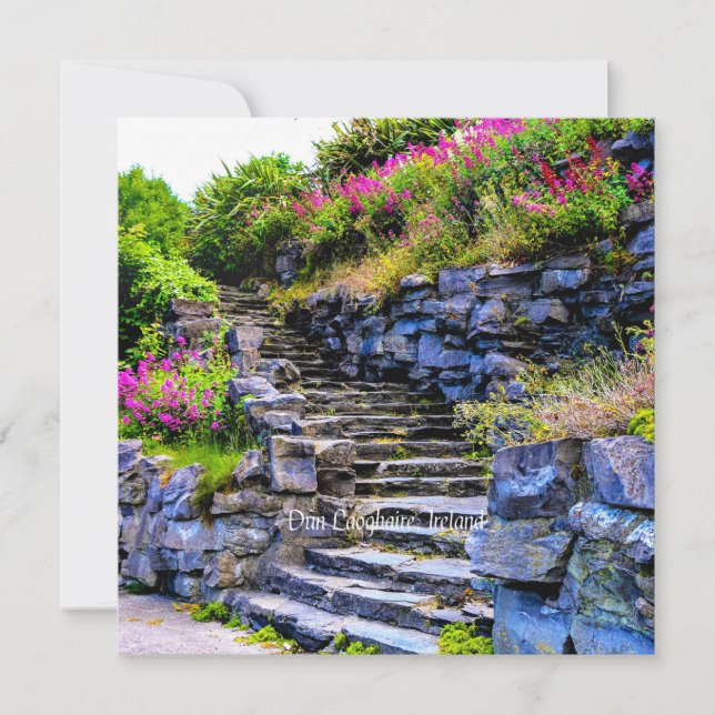 Dun Laoghaire, Irlands scenbild Kort (Framsida)