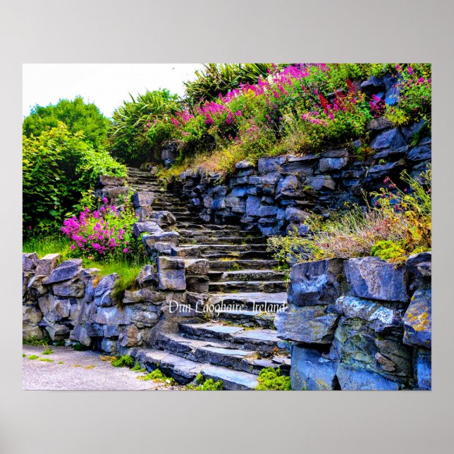 Dun Laoghaire, Irlands scenbild Poster (Framsidan)