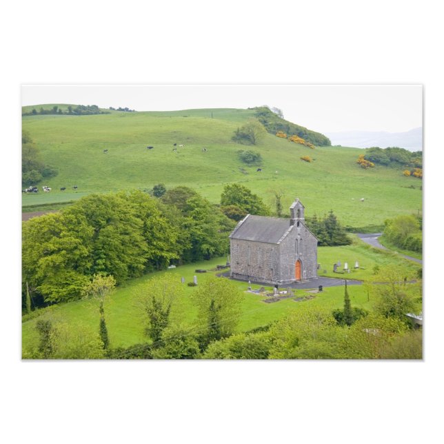 Dunamaseklippan, Irland. Utsikter av och runt Fototryck (Framsidan)