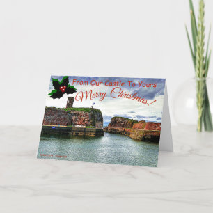 Dunbar Castle - Klan Dunbar-julkort Helgkort