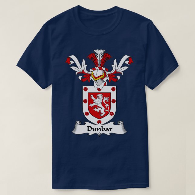 Dunbar Jackar om Arm Family Crest T Shirt (Design framsida)