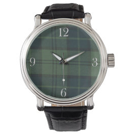 Dunbar Klan Scottish Highlands Tartan Watch Armbandsur
