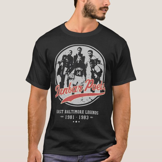 Dunbar Poets 1981-1983 Den Underbarare högskolan T Shirt (Framsida)