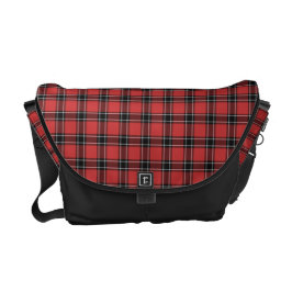 Dunbar Scotland District Tartan Kurir Väska
