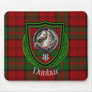 Dunbar Scottish Klan Tartan & Vapensköld Musmatta