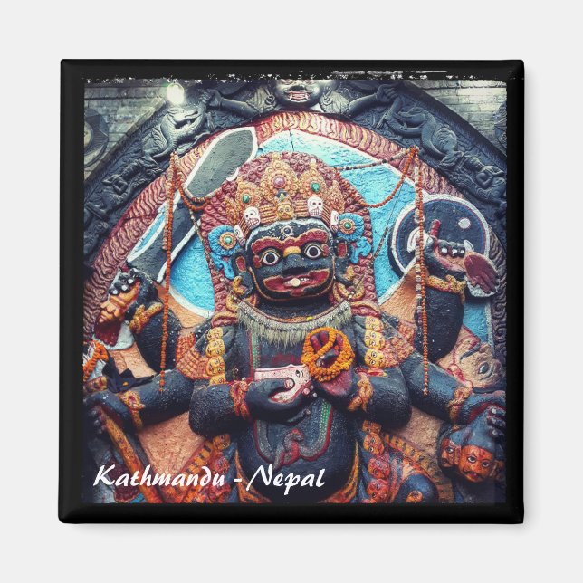 Dunbar Square, Kathmandu, Nepal - Heruka Magnet (Framsidan)