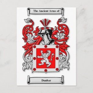 Dunbar Vapen Vykort