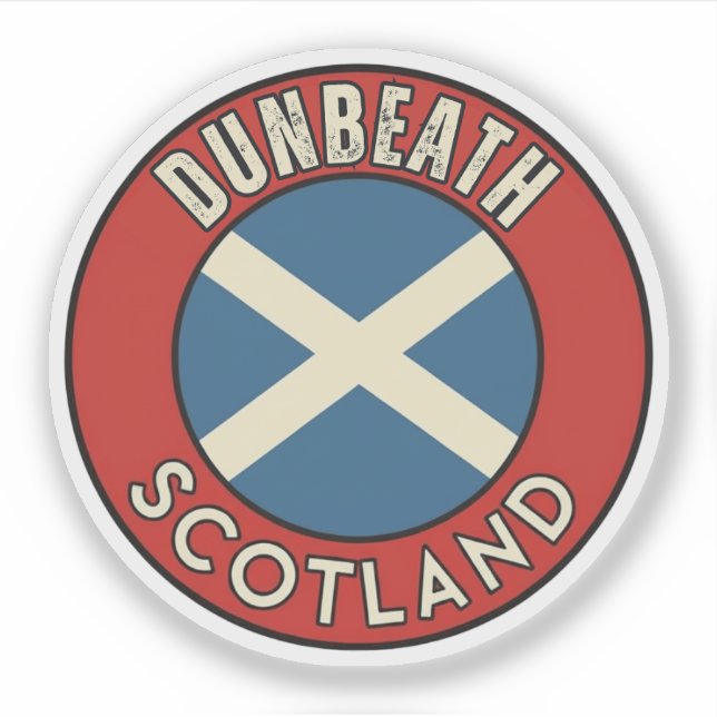 Dunbeath, Skottland Klistermärken (Framsida)