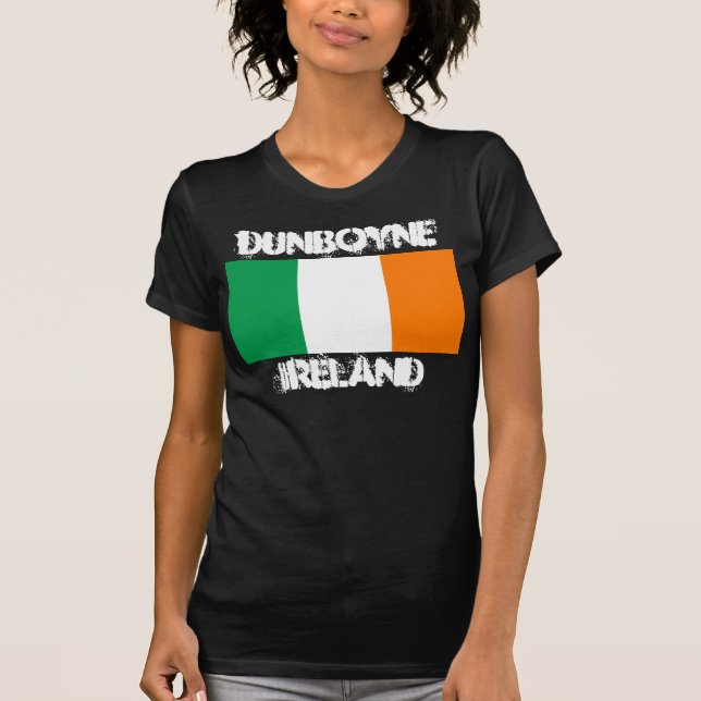 Dunboyne Irland med irländsk flagga Tröja (Framsida)