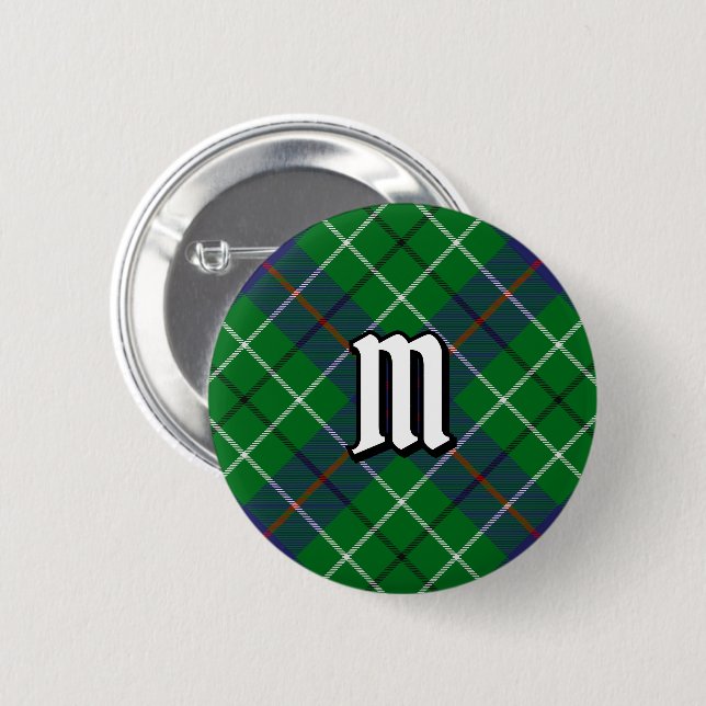 Duncan Clan Tartan Knapp (Framsida & baksida)