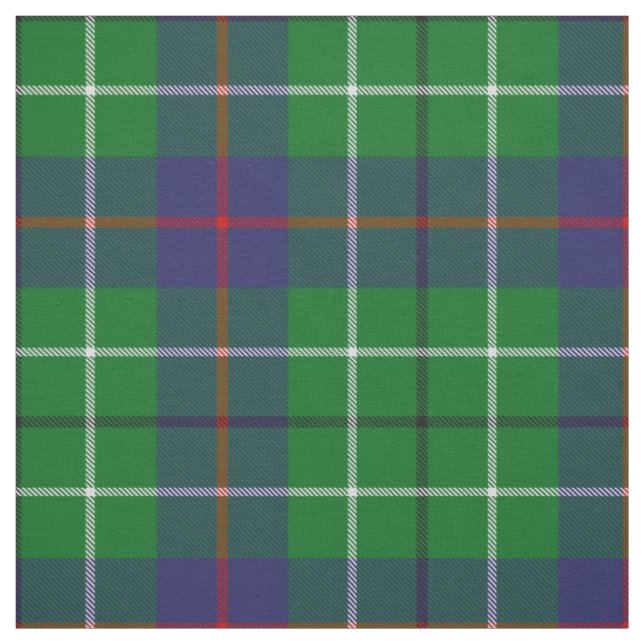 Duncan Clan Tartan Tyg (Provkarta)