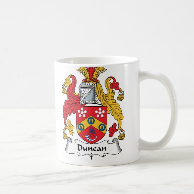 Duncan familjvapensköld kaffemugg (Höger)