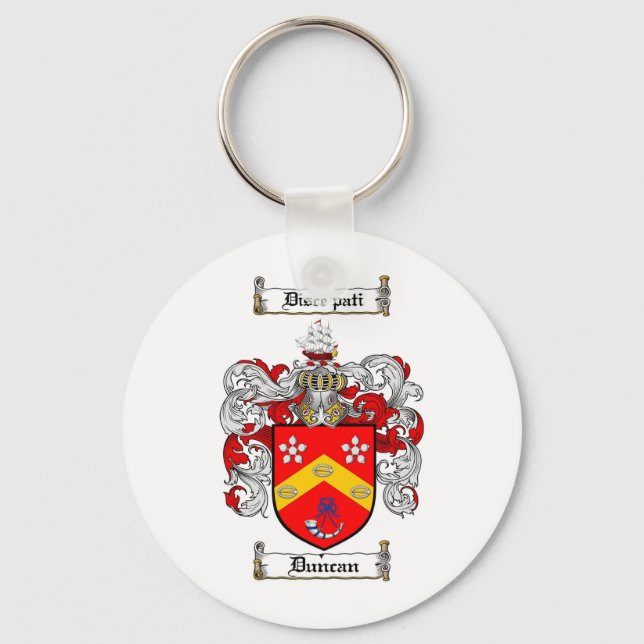 DUNCAN FAMILY CREST - DUNCAN JACKA AV ARM NYCKELRING (Framsida)