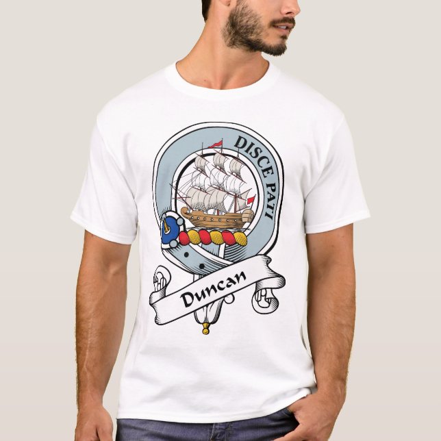 Duncan klanemblem t-shirt (Framsida)