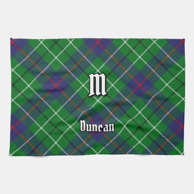 Duncan-klanens Tartan Kökshandduk (Horisontell)