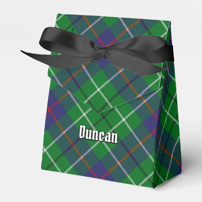 Duncan-klanens tartan presentaskar (Framsidan Sidan)