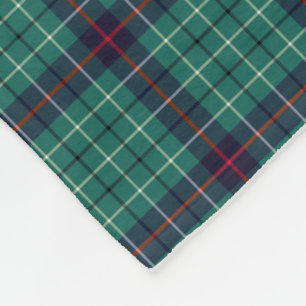 Duncan klanturkos och modern Tartan för kungliga Fleecefilt