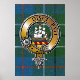 Duncan Tartan & Badge Poster