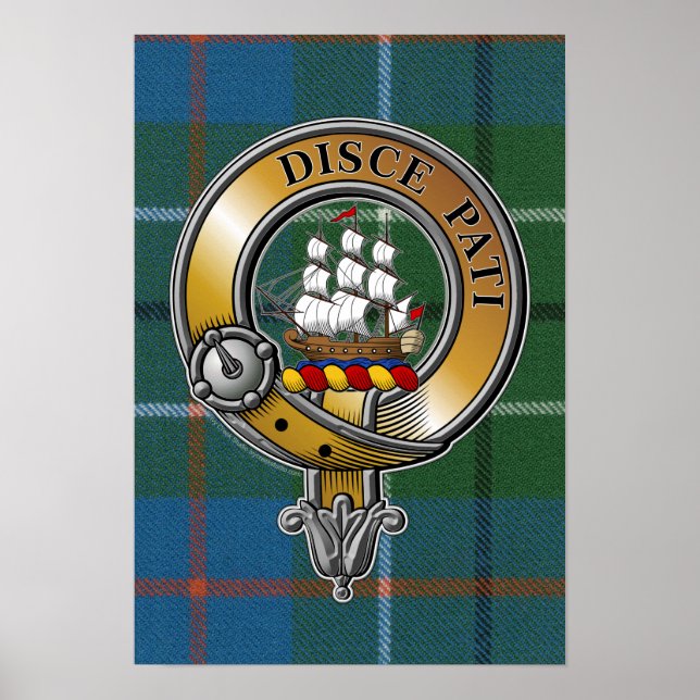 Duncan Tartan & Badge Poster (Framsidan)