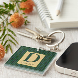 Duncan Tartan Monogram D