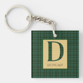 Duncan Tartan Monogram D