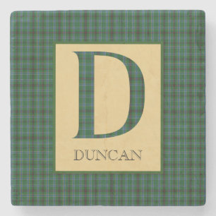 Duncan Tartan Monogram D Stenunderlägg