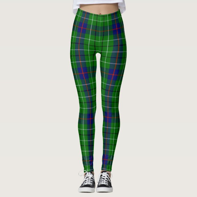 Duncan Tartandamasker Leggings (Framsida)