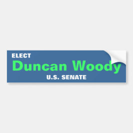 DUNCAN WOODY-stötfångare Bildekal
