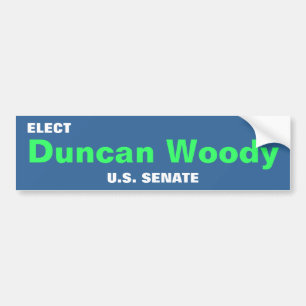 DUNCAN WOODY-stötfångare Bildekal