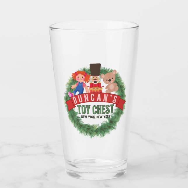 Duncan's Leksak Chest Glass Glaskopp (Framsida)