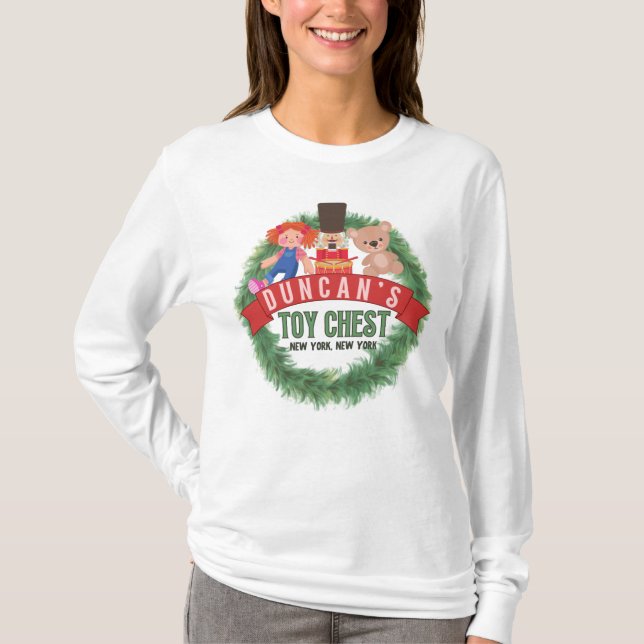 Duncans Leksak Chest Women's Långärmad Shirt T (Framsida)