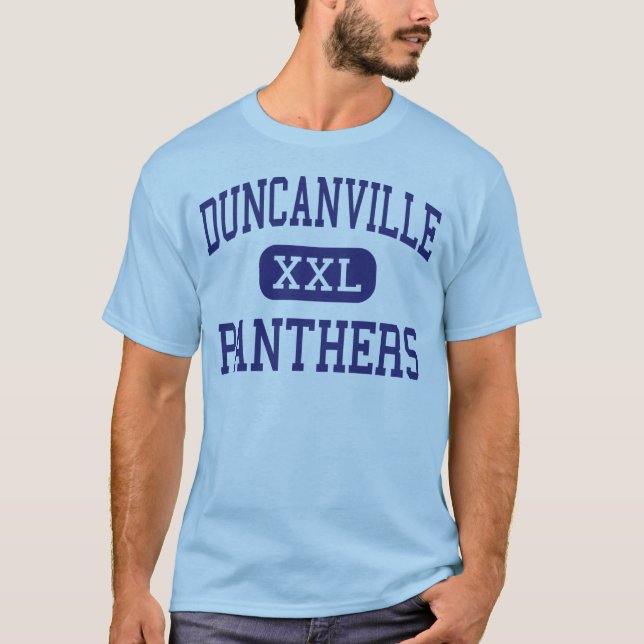 Duncanville - pantrar - kick - Duncanville Texas T-shirt (Framsida)